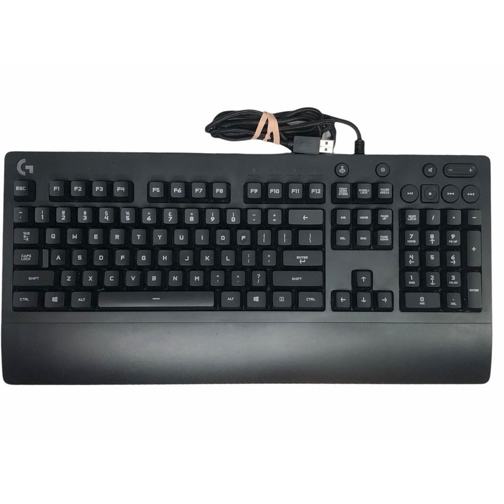 Logitech G213 Prodigy RGB Gaming Wired Keyboard‎ Black Color Backlighting EUC